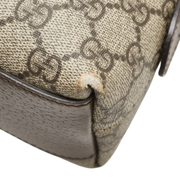 GUCCI Brown Leather Shoulder Bag - Picture 8 of 15